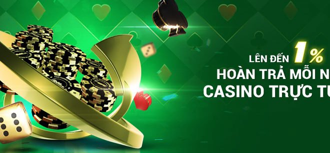 HOÀN TRẢ CASINO ONLINE FB88 HÀNG NGÀY LÊN ĐẾN 1%