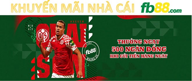 Khuyến mãi FB88 : Gửi tiền nhanh chóng lại còn thưởng tiền thêm