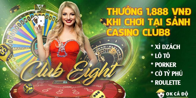 Khuyến Mãi Casino Tặng 1888k