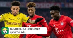Lịch thi đấu bóng đá Đức Bundesliga hôm nay