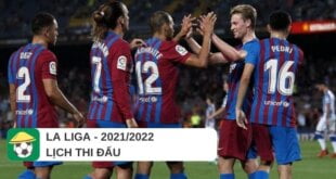 Lịch thi đấu La Liga (Cúp Nhà Vua Tây Ban Nha) hôm nay
