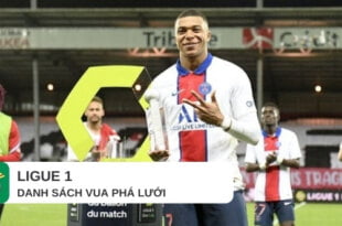 Danh sách vua phá lưới Ligue 1 (Pháp) từ 1932 - 2020