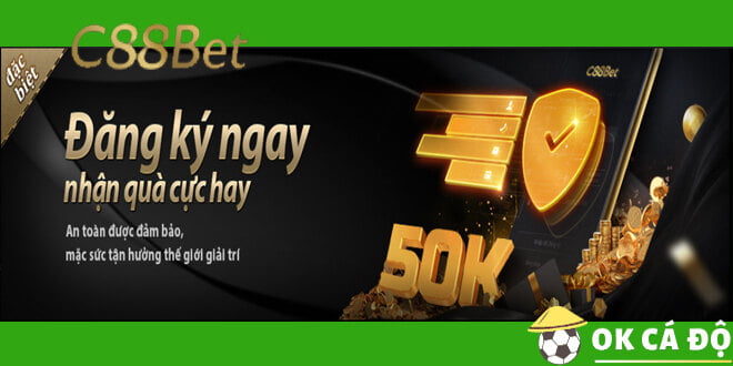 C88bet (COMEbet) tặng 50k Miễn Phí khi xác minh tài khoản