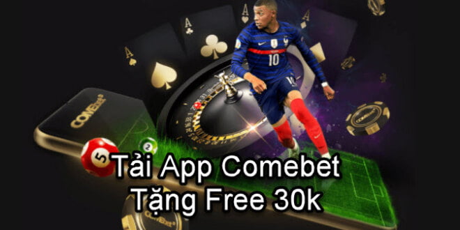 Comebet tặng free 30k