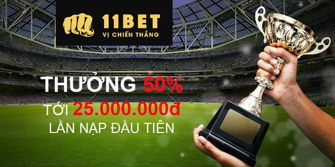 khuyến mãi chào mừng 11BET