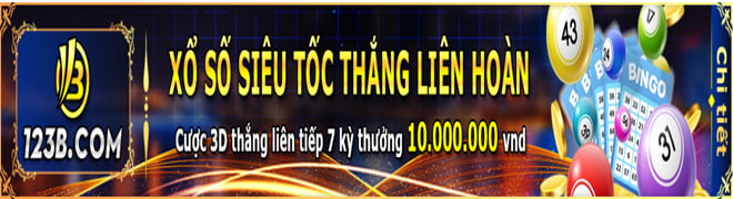 KM xổ số 123B