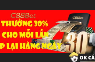 C88bet thưởng 30%