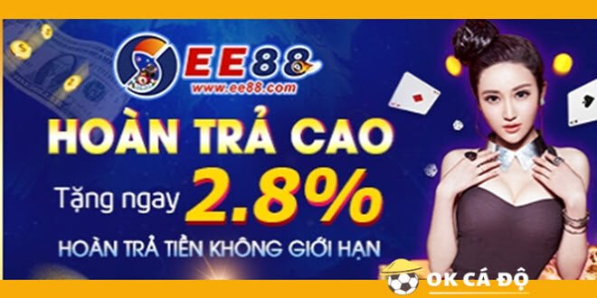 Nha cai EE88 hoan tra 2.8 cuc cao hang ngay sieu hap dan