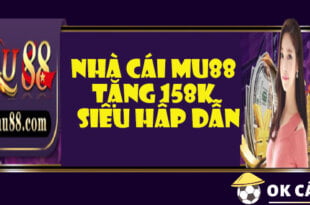 Nhà cái Mu88 tặng 158K cược lại 1 lần siêu hấp dẫn