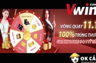 Vwin tặng vòng quay may mắn