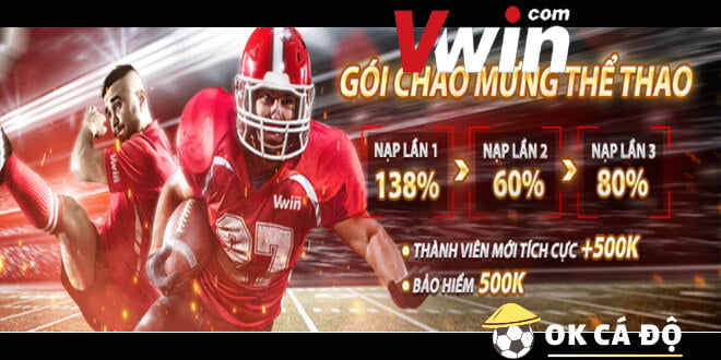 Vwin thưởng 278% Thể thao