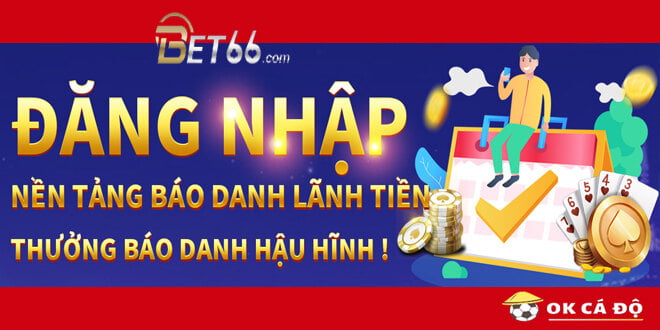 BET66 Điểm danh nhận thưởng hàng ngày