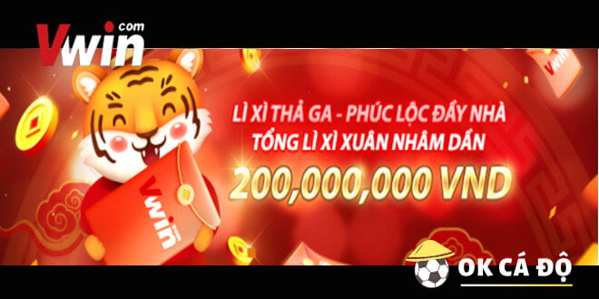 Vwin lì xì thả ga cho thành viên