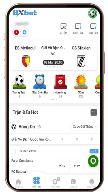 thể thao 8xbet