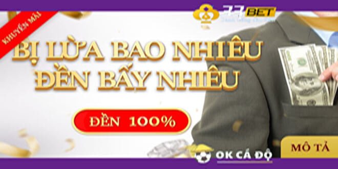 33BET Khuyến mãi hoàn tiền khi bị lừa