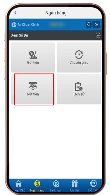 rút tiền 1