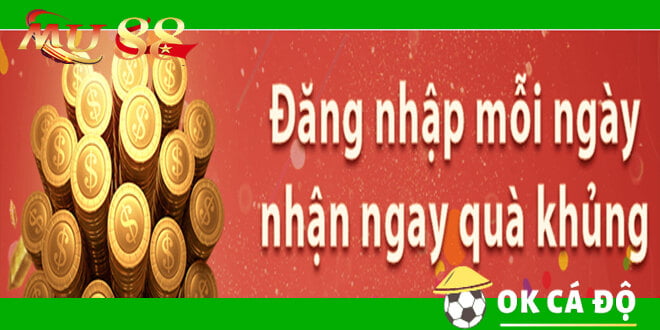 MU88 Đăng nhập hàng ngày nhận ngay quà khủng