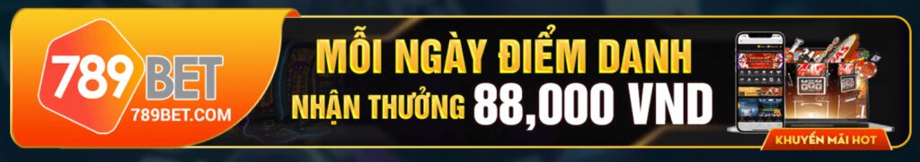 khuyến mãi 789bet điểm danh mỗi ngày