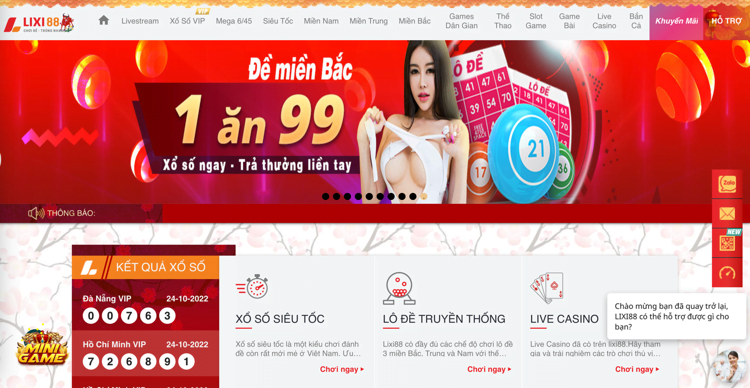 App đánh đề online Lixi88
