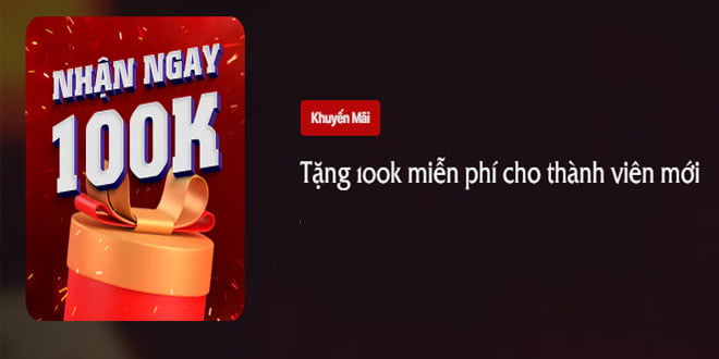 Tặng 100k miễn phí từ nhà cái XO88