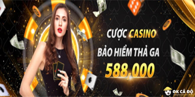 Thả ga đặt cược casino cùng bảo hiểm hoàn cược khi thua tại Vwin 2